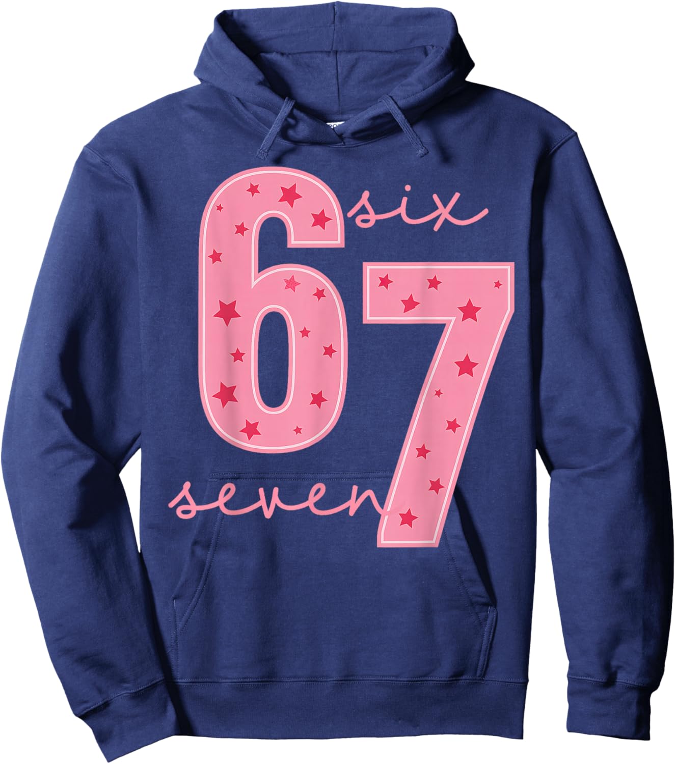 67 Meme Hoodie - Hoodie | Navy