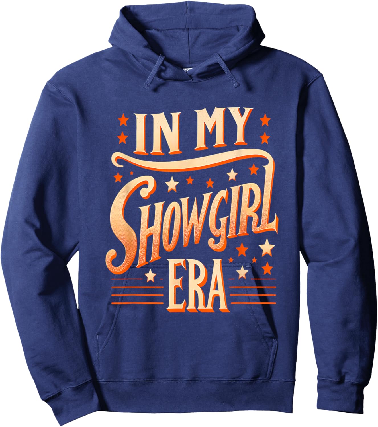 Vintage Showgirl Shirt for Youth Girls Women Kids Hoodie - Hoodie | Navy