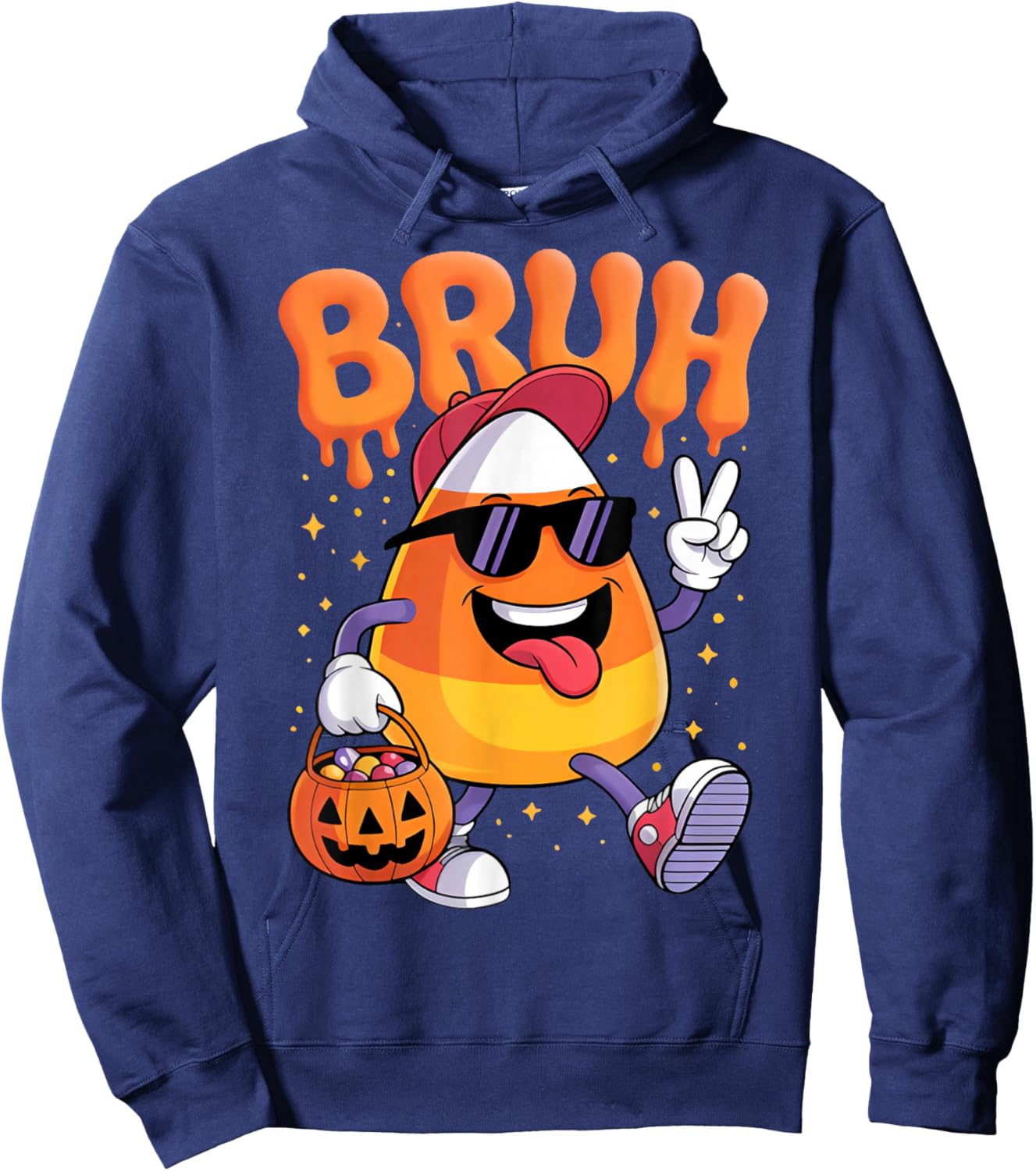 Funny Candy Corn Halloween Costume for Everyone Hoodie - Hoodie | Navy