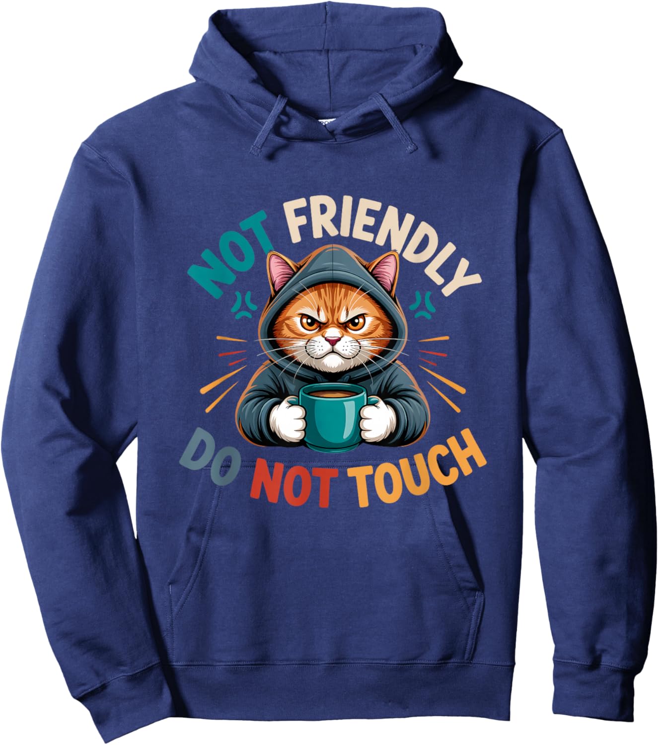 Animal Hoodie - Hoodie | Navy