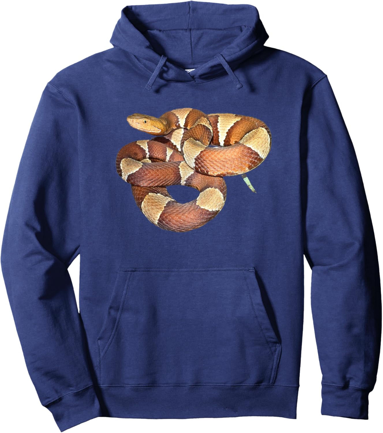 Broad-Banded Copperhead Hoodie - Hoodie | Navy