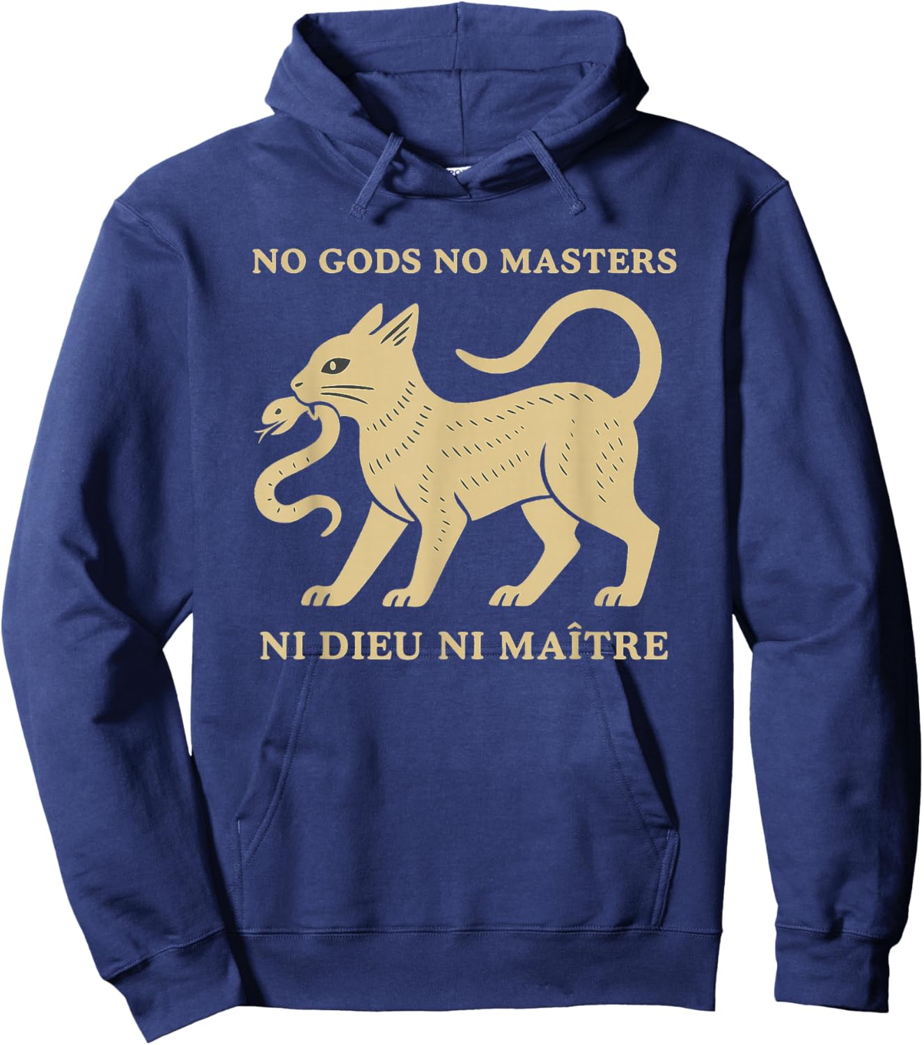 T-Shirt Hoodie - Hoodie | Navy
