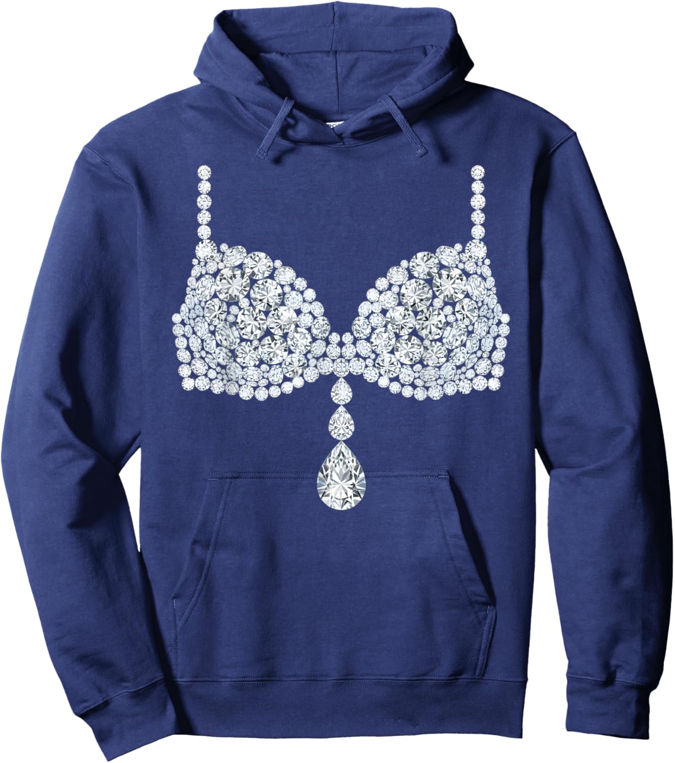 Halloween Costume Show Girl Women Hoodie - Hoodie | Navy