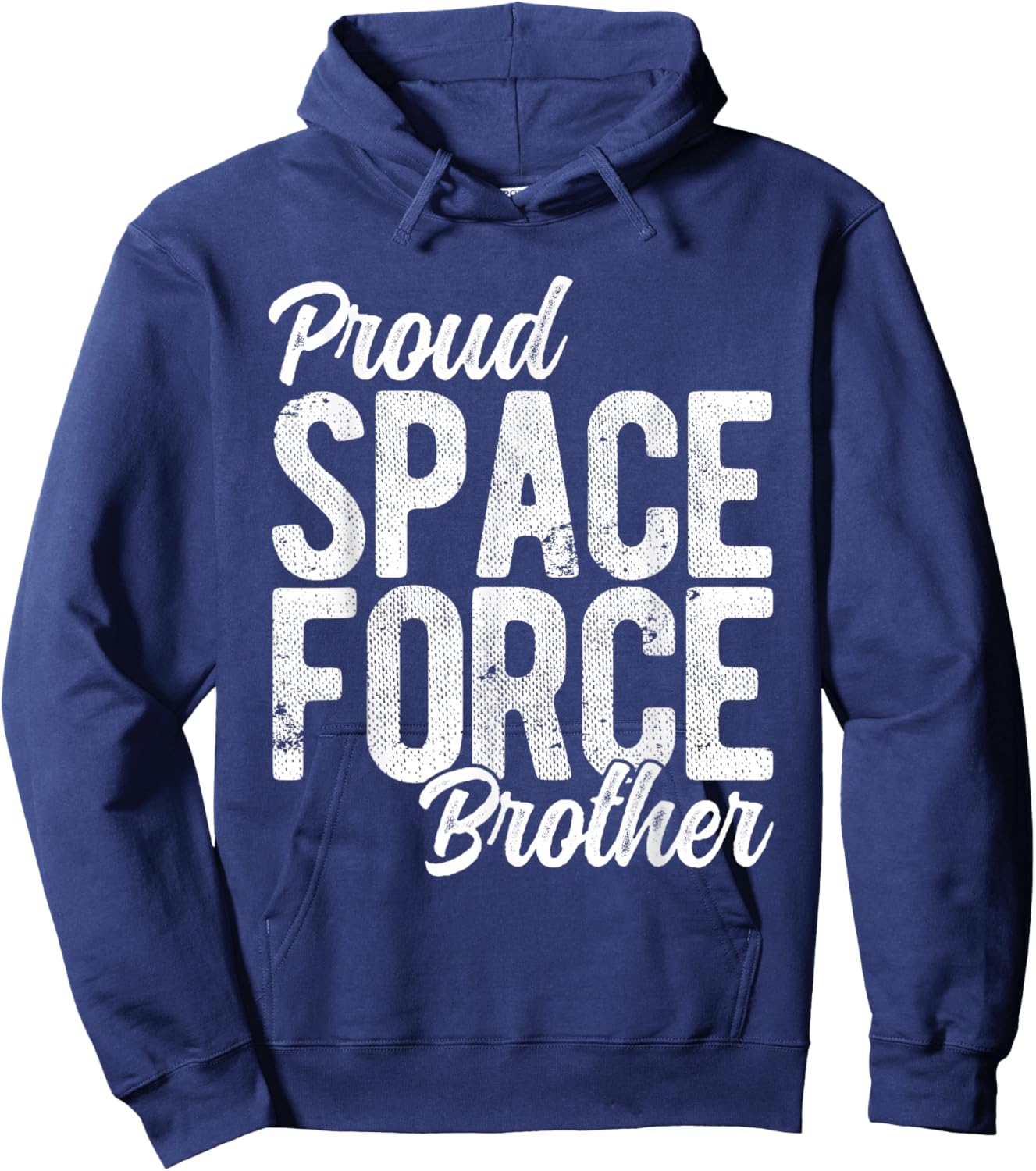 Proud Space Force Brother Hoodie - Hoodie | Navy