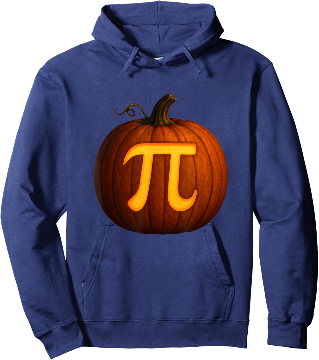 Pumpkin Pi Funny Fall Halloween Pumpkin Pie Math Hoodie - Hoodie | Navy