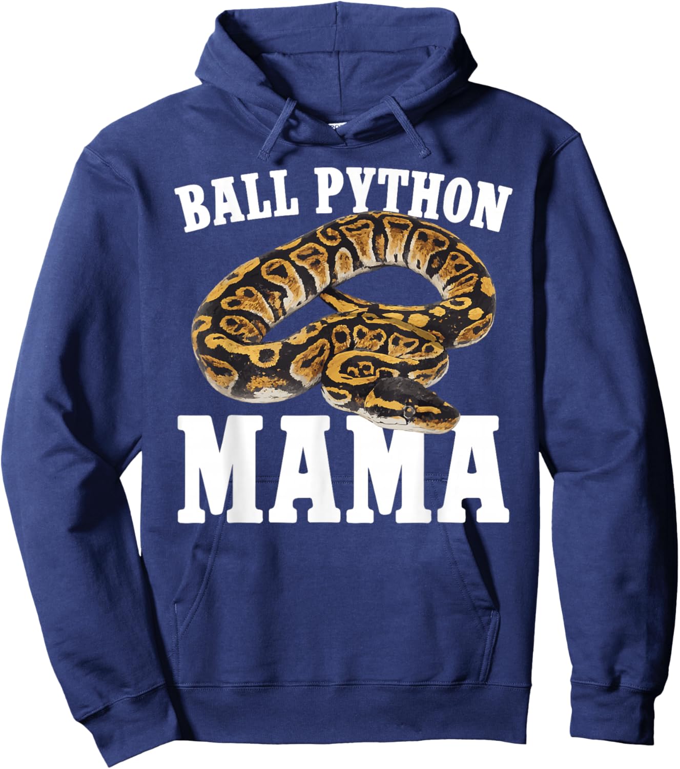 Ball Python Mama Ball Python Owner Ball Python Lover Hoodie - Hoodie | Navy
