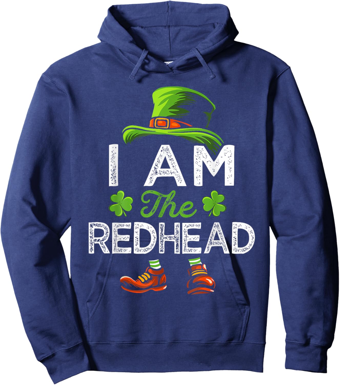 Funny St Patricks Day Hoodie - Hoodie | Navy