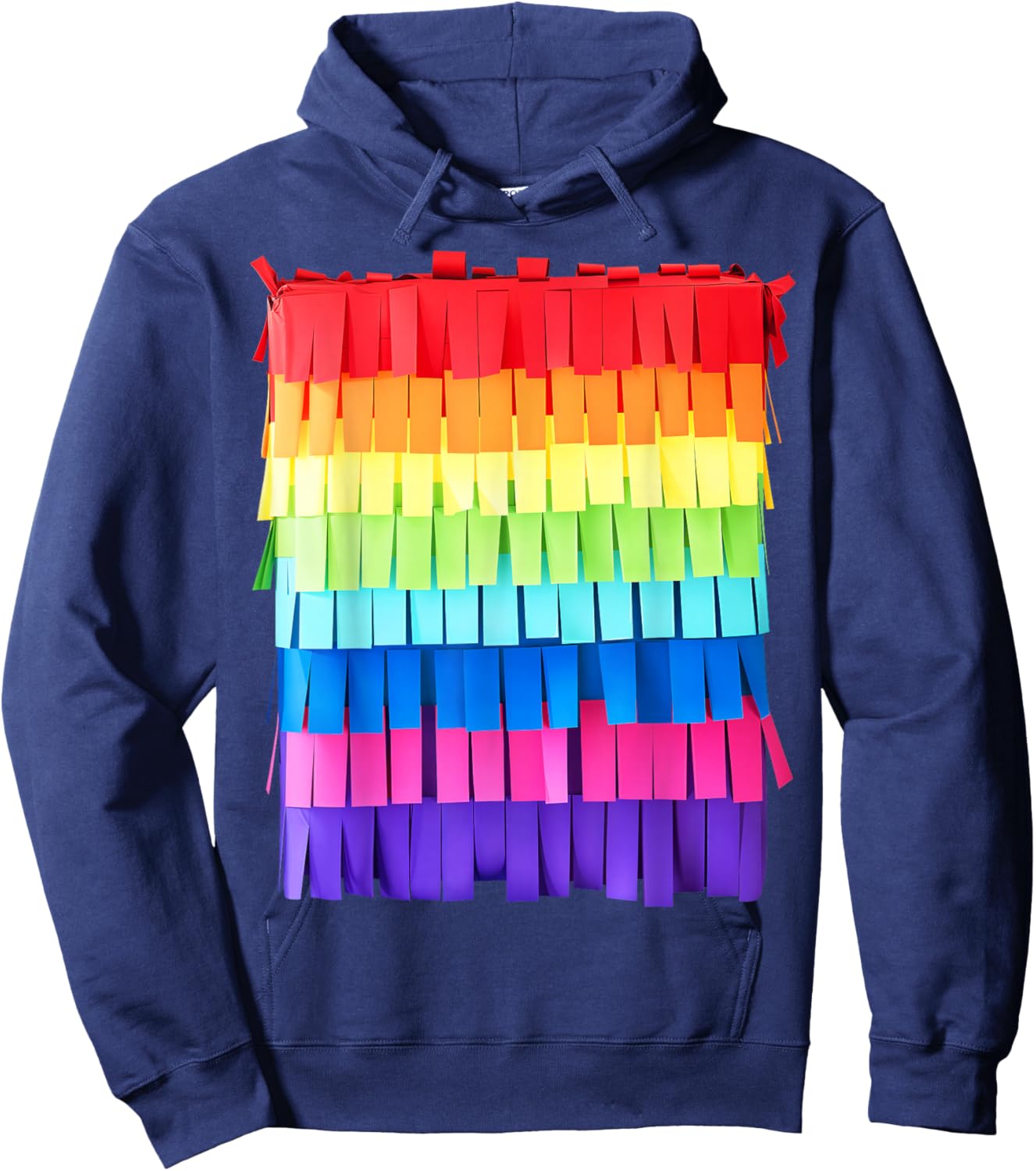 Pinata Shirt Adult Men Women Kids Printed Pinata Costume Hoodie - Hoodie | Navy