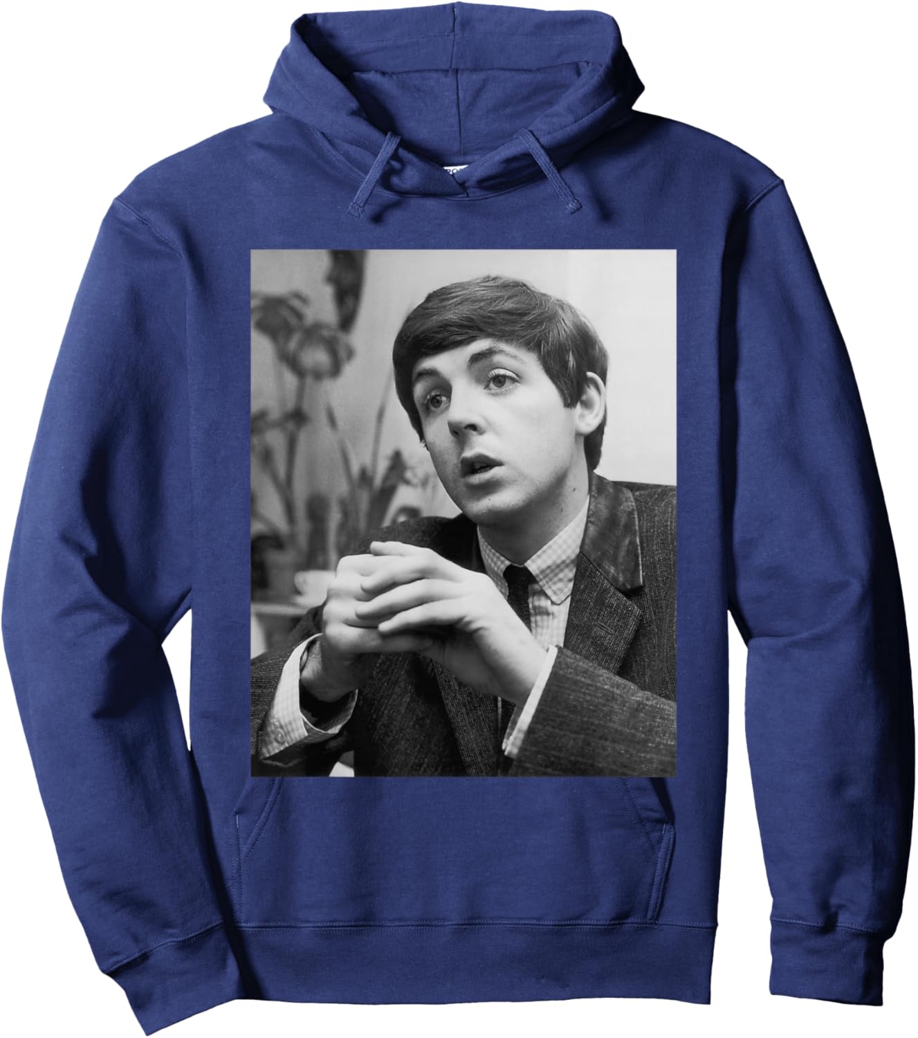 Paul McCartney The Beatles Interview Beatlemania 1963 Hoodie - Hoodie | Navy