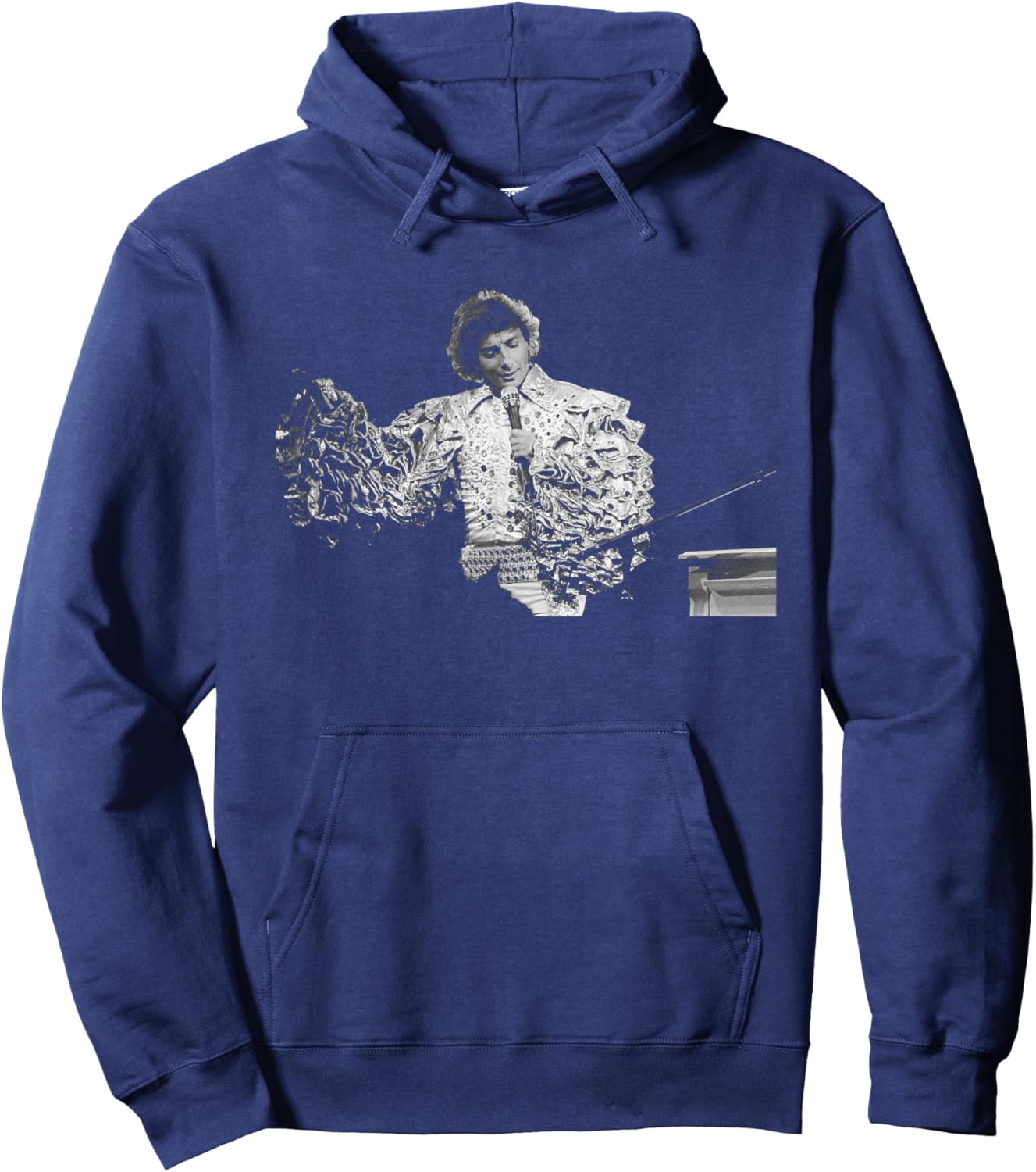 Barry Manilow If I Should Love Again Era 1981 Hoodie - Hoodie | Navy