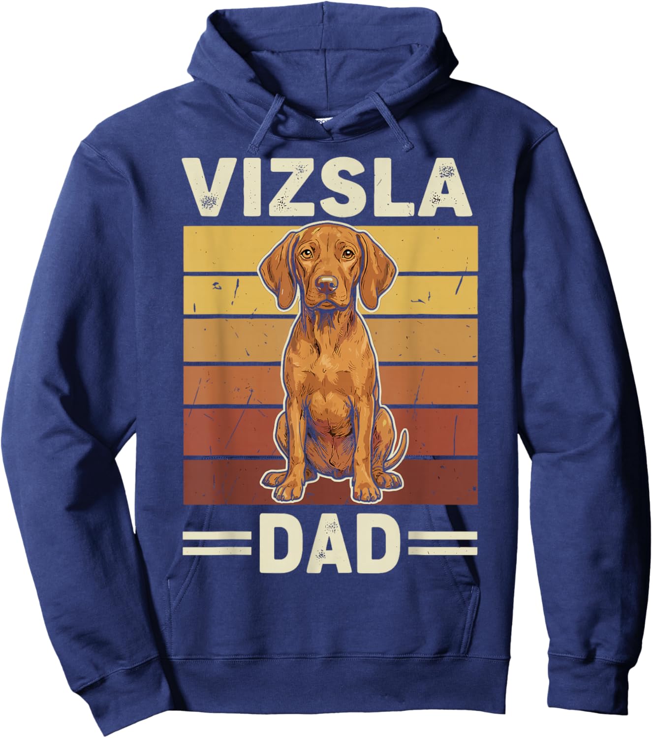 Vizsla Dad Hoodie - Hoodie | Navy