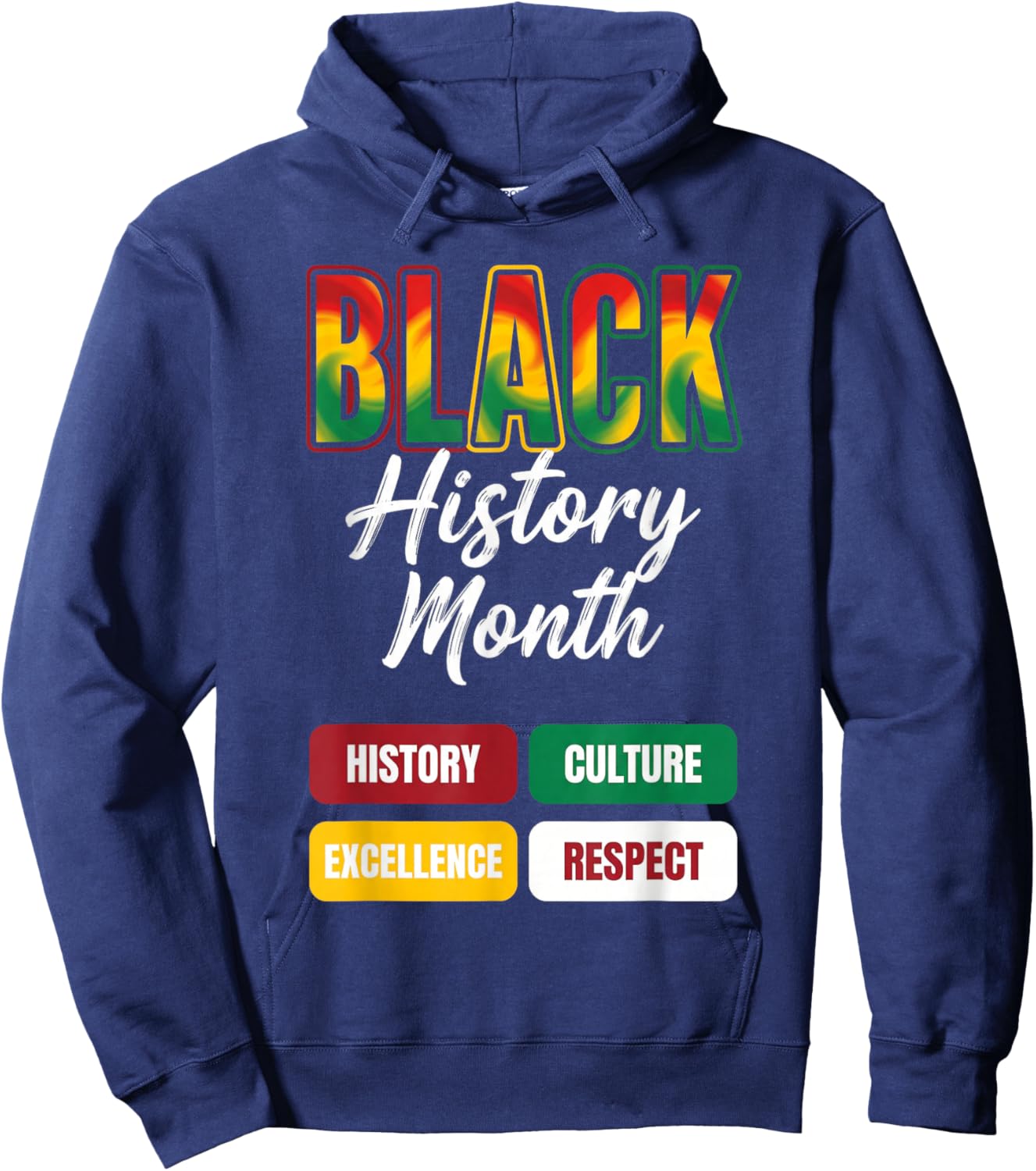 Black History Month Africa African Kids Hoodie - Hoodie | Navy