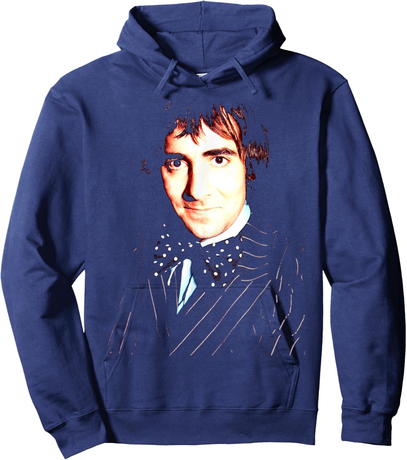 Keith Moon The Who Rock Band Drummer 1973 Hoodie - Hoodie | Navy