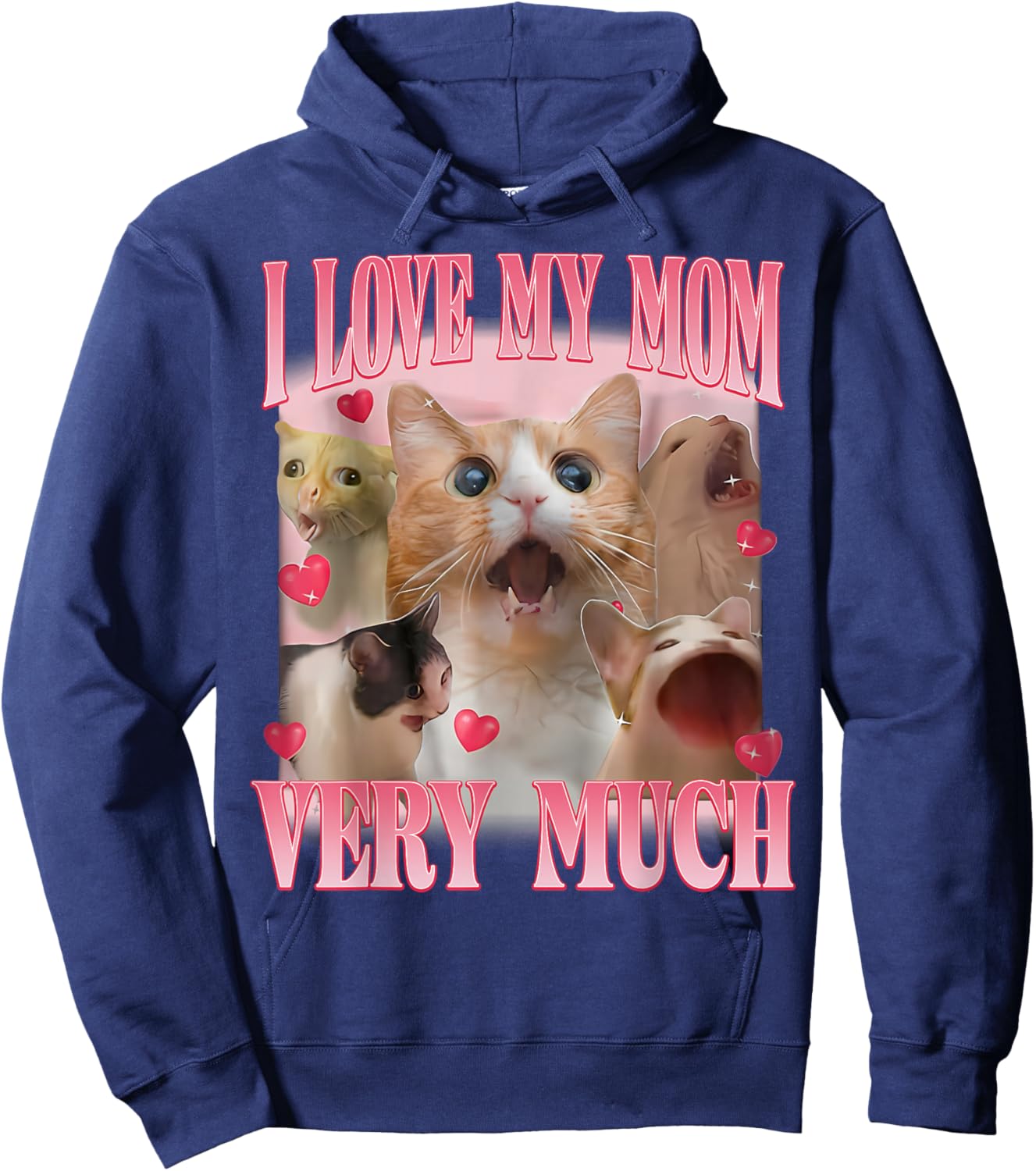 Men Women Hoodie - Hoodie | Navy