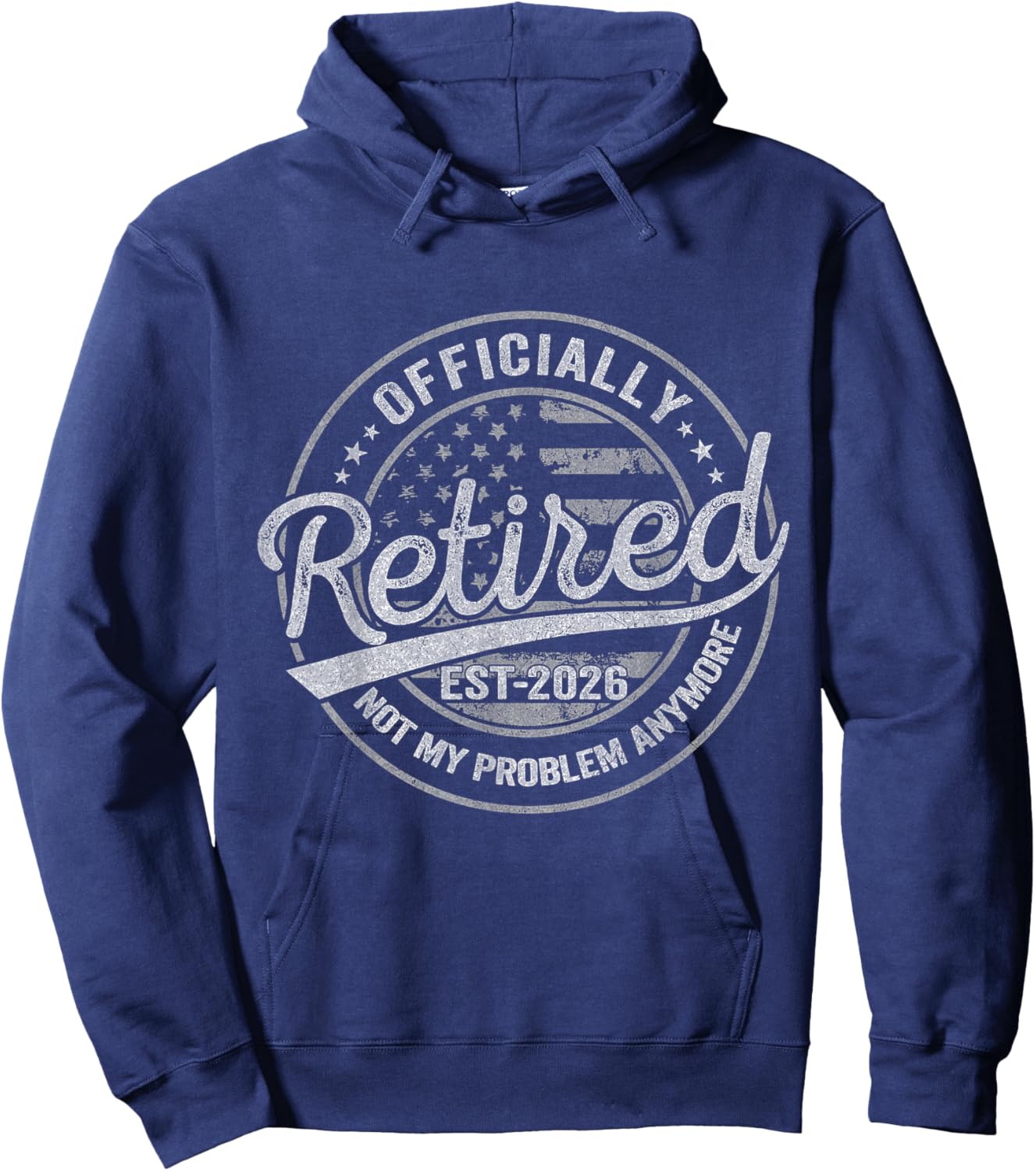 Officially Retirement 2026 Retired Gifts & Women Hoodie - Hoodie | Navy