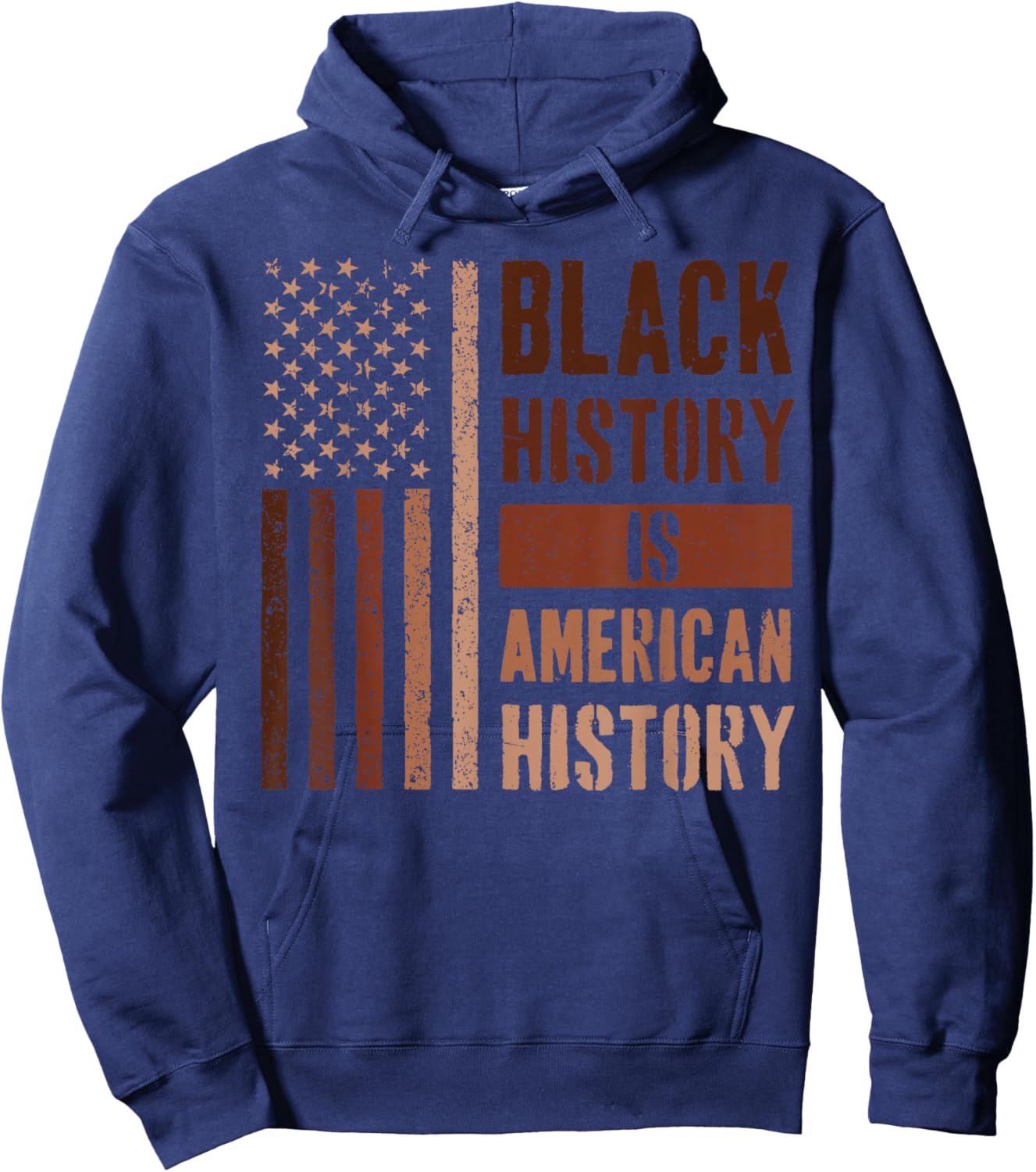 Black History is American History Hoodie - Hoodie | Navy