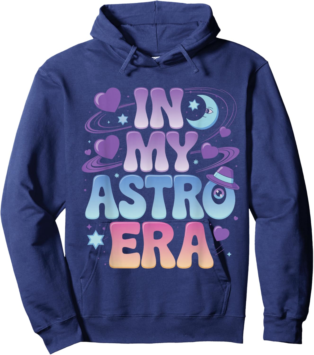 Funny Dandys World Astro Kids in My Astro Era Dandys World Hoodie - Hoodie | Navy