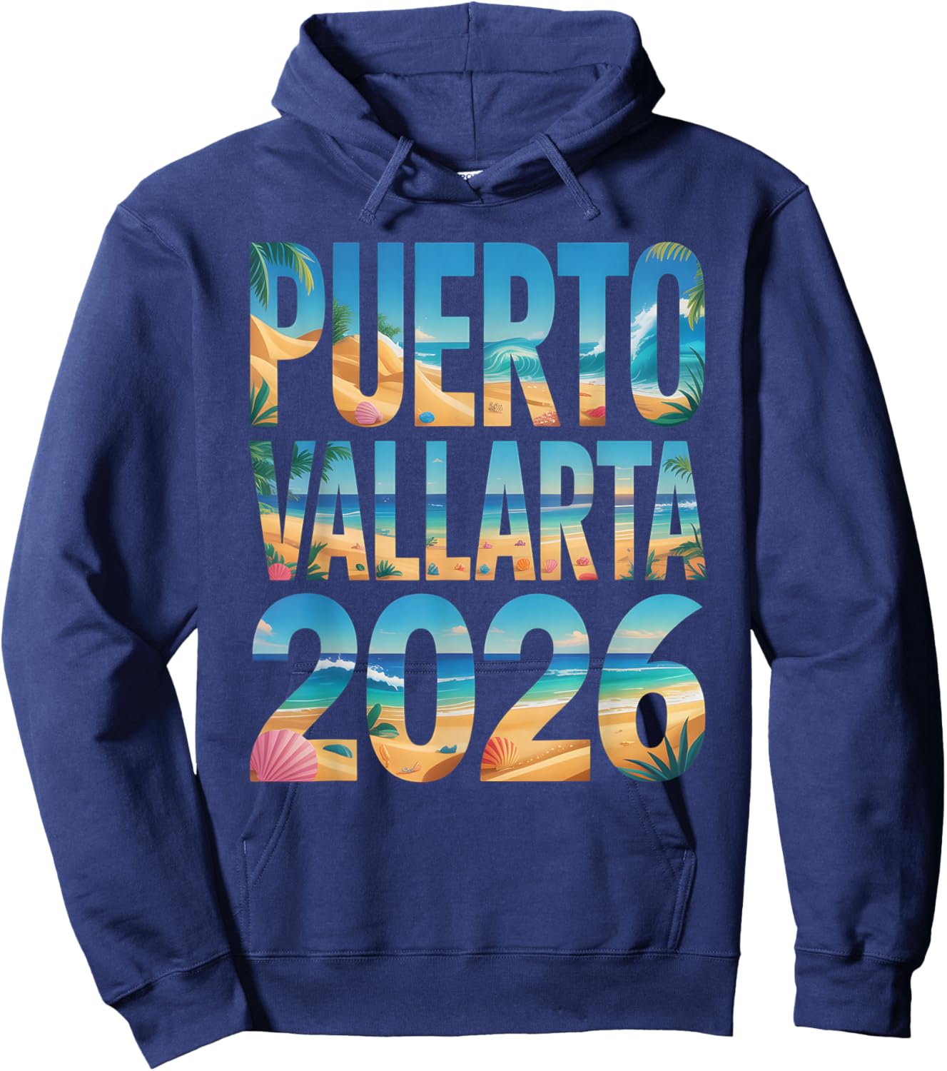 Cute Puerto Vallarta 2026 Vacay Travel Vacation Matching Hoodie - Hoodie | Navy