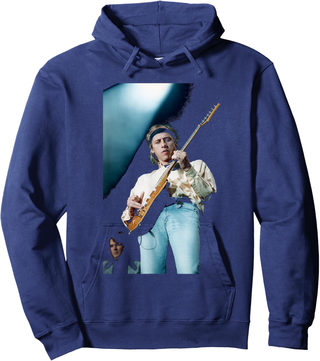 Mark Knopfler Dire Straits Brothers in Arms 1992 Hoodie - Hoodie | Navy