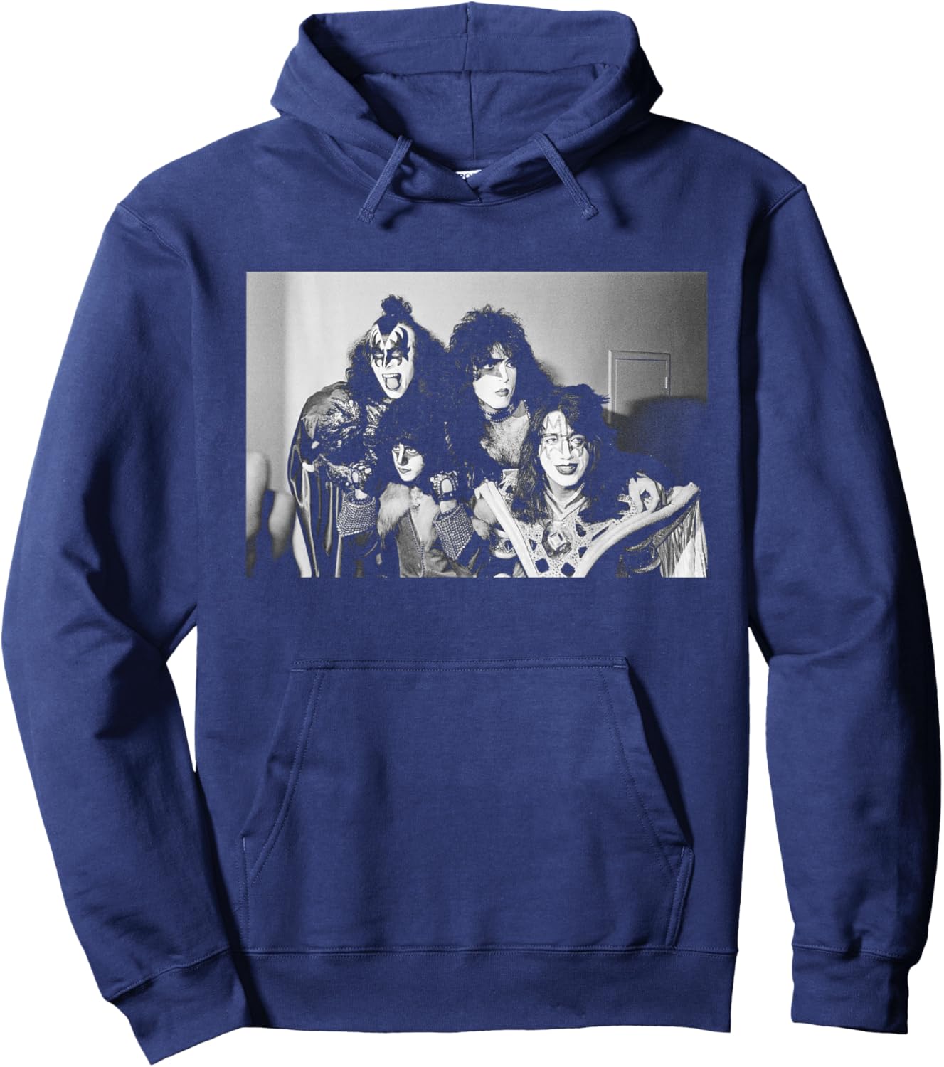 Gene Simmons Band KISS Photo Unmasked Tour 1980 Hoodie - Hoodie | Navy