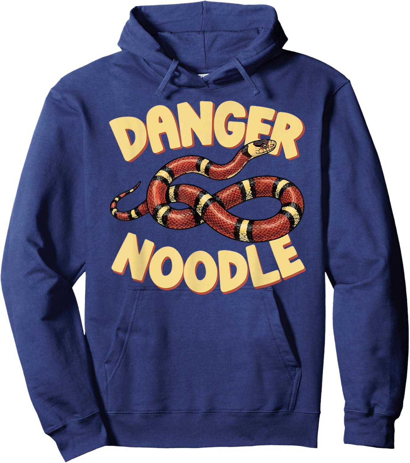 Danger Noodle Milk Snake Owner Milk Snake Lover Milk Snakes Hoodie - Hoodie | Navy