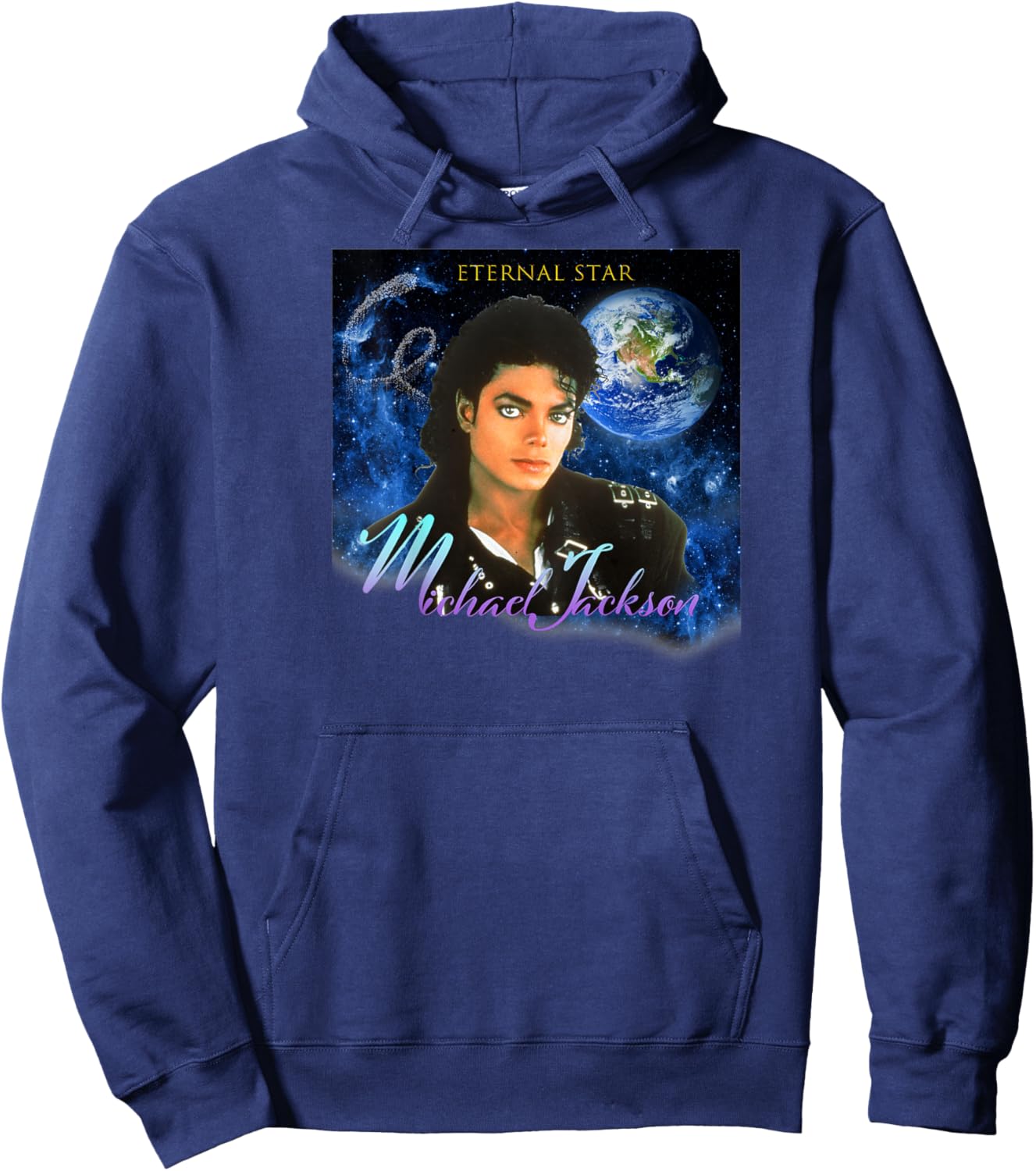 Michael Jackson 702 Back Printed Hoodie - Hoodie | Navy