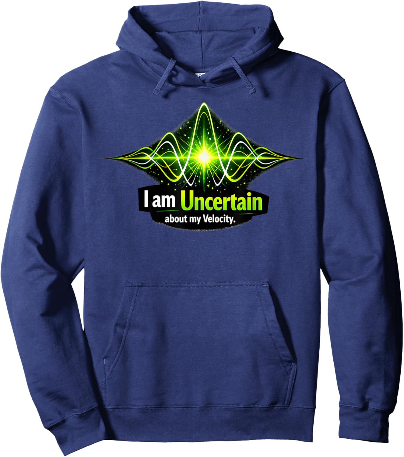 Heisenberg Uncertainty Principle Physics Hoodie - Hoodie | Navy