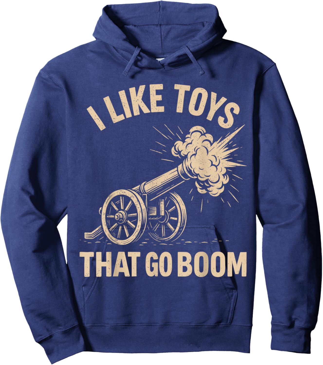 Field Artillery Army Veteran Field Artillery Officer Hoodie - Hoodie | Navy