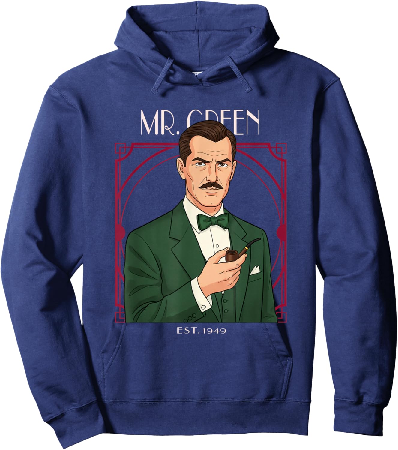 Mr Green - Clue Game Hoodie - Hoodie | Navy