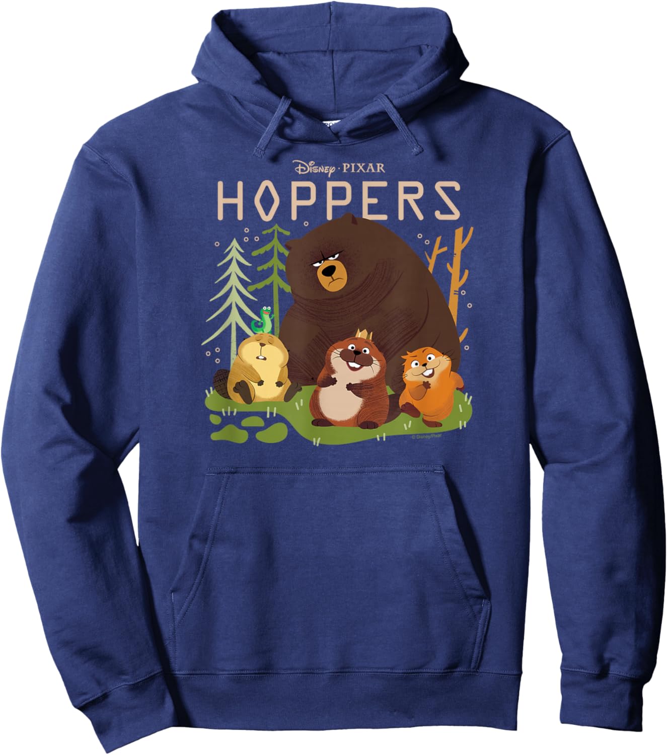 Hoppers - Group Logo Hoodie - Hoodie | Navy
