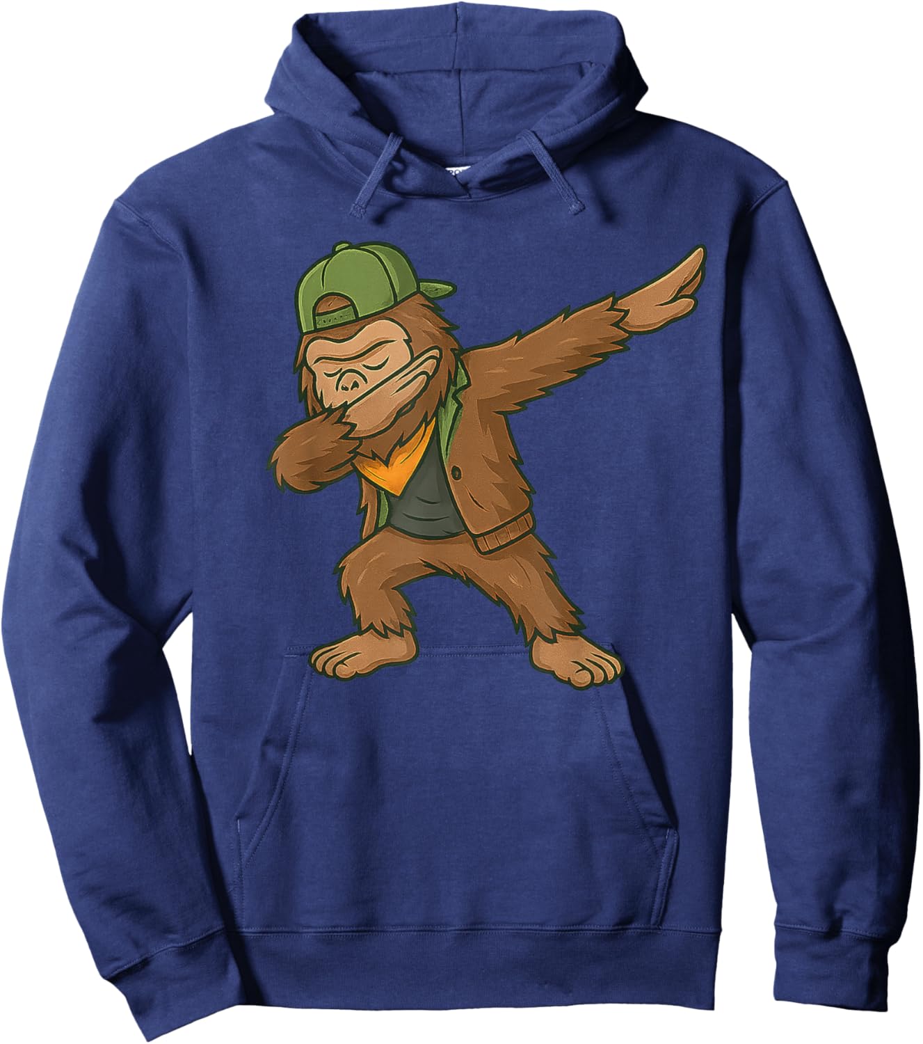 Bigfoot Dab Sasquatch Streetwear Funny Gifts Men Women Kid Hoodie - Hoodie | Navy