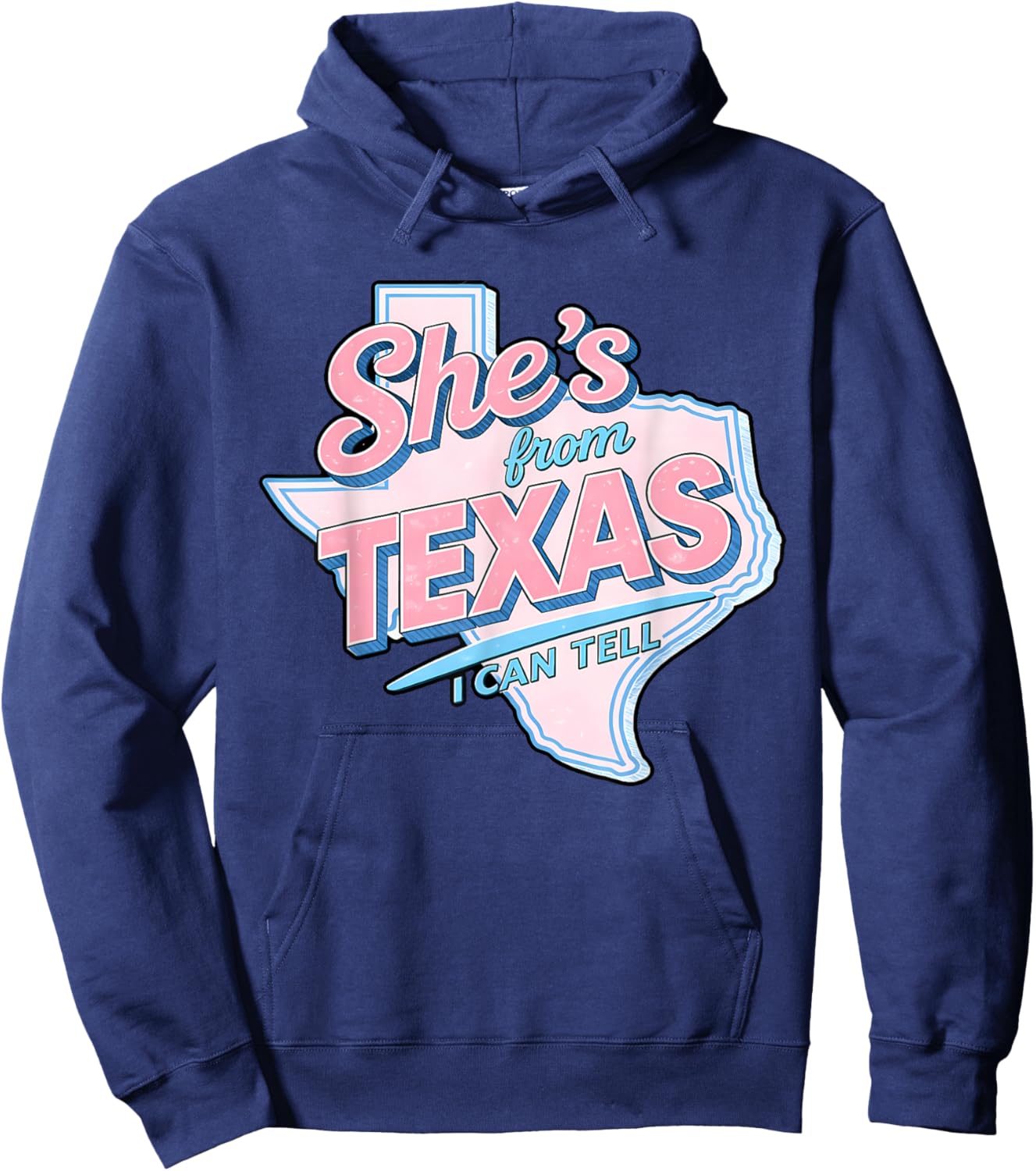Texas Girl Hoodie - Hoodie | Navy
