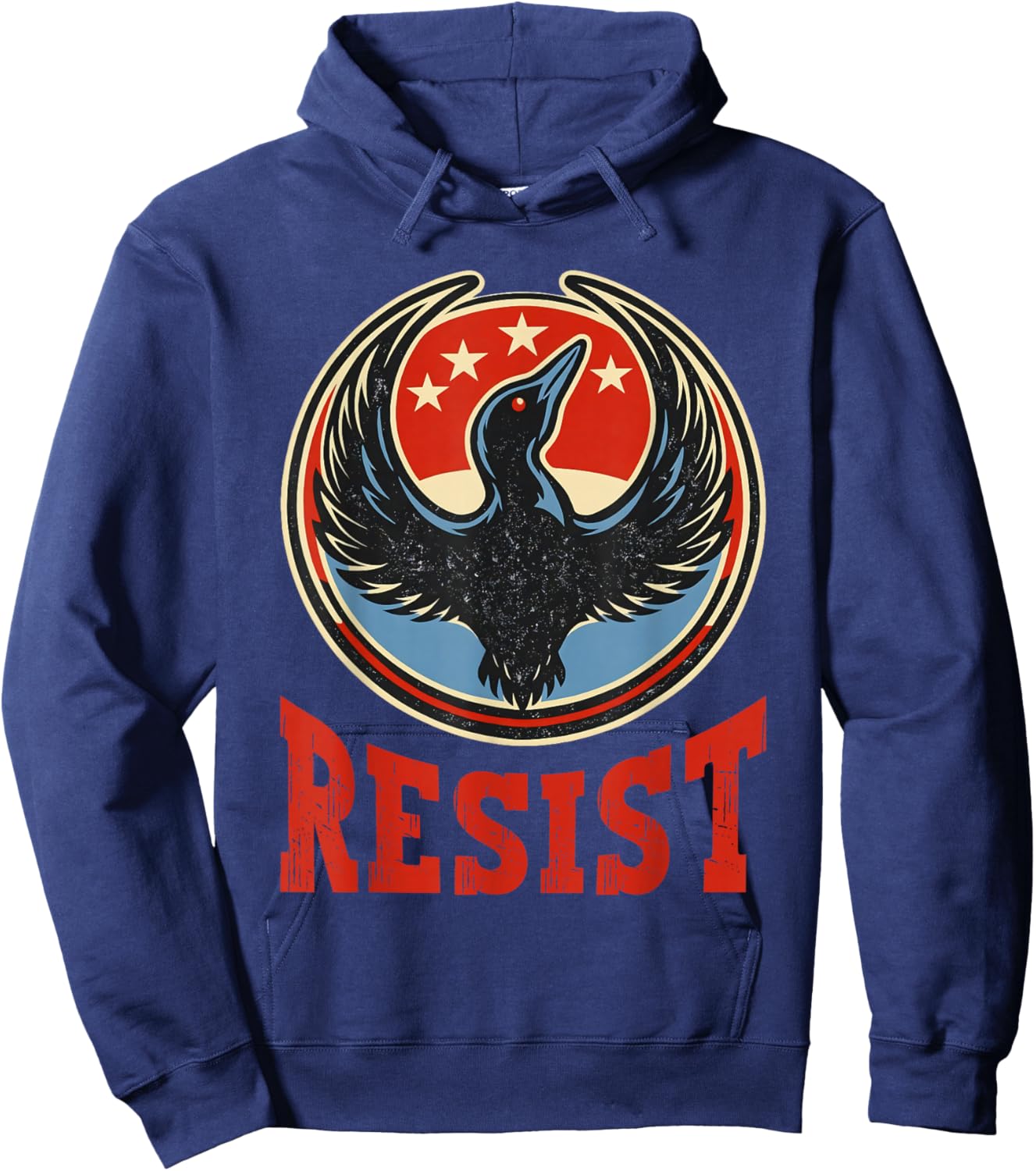 Resist Minnesota Rebel New State Flag Men Women Hoodie - Hoodie | Navy