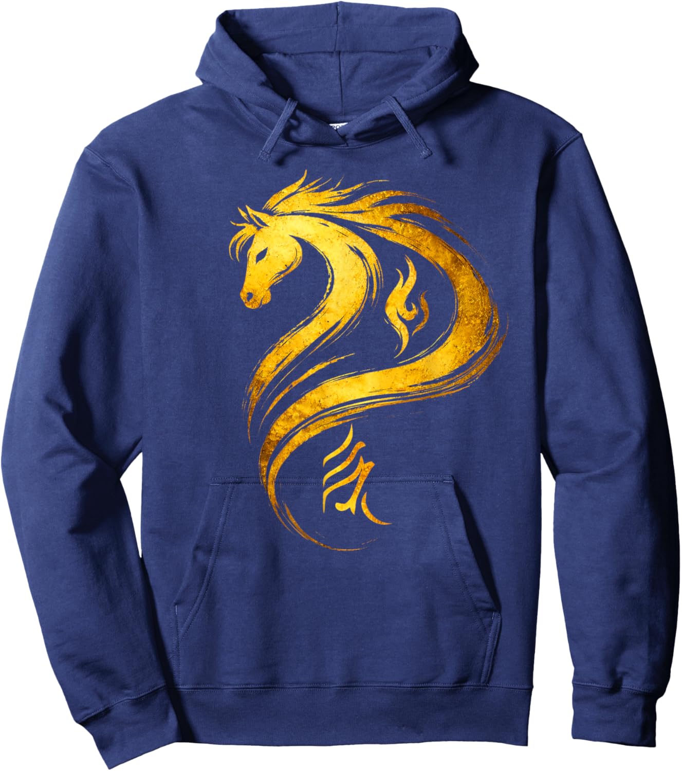 2026 Year of The Horse Chinese Zodiac Lunar New Year Hoodie - Hoodie | Navy