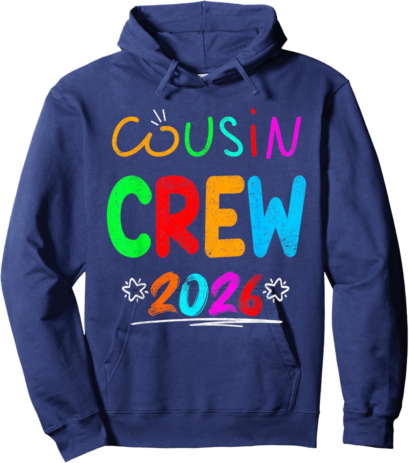 Cousin Crew 2026 Family Reunion Making Memories Matching Hoodie - Hoodie | Navy