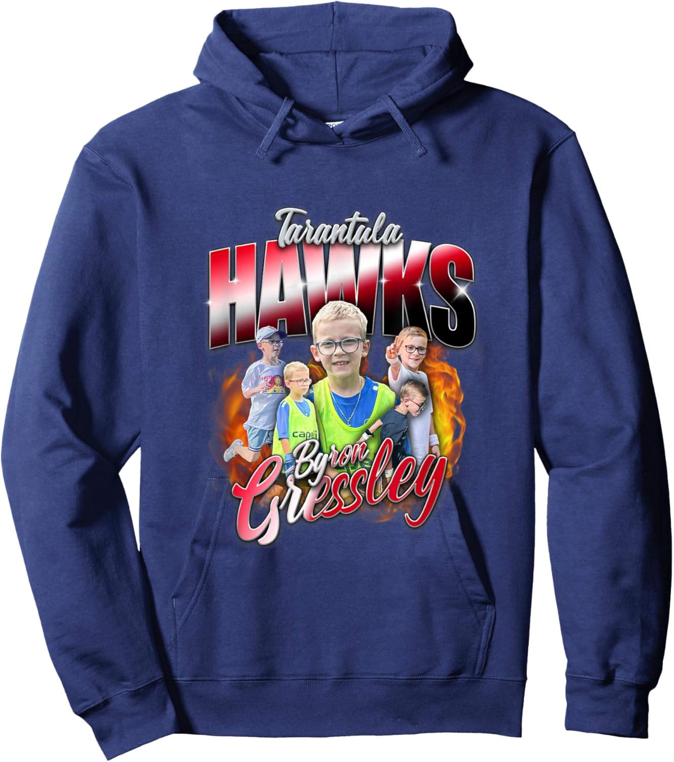 Byron Gressley x Tarantula Hawks | Official Player Collab Hoodie - Hoodie | Navy