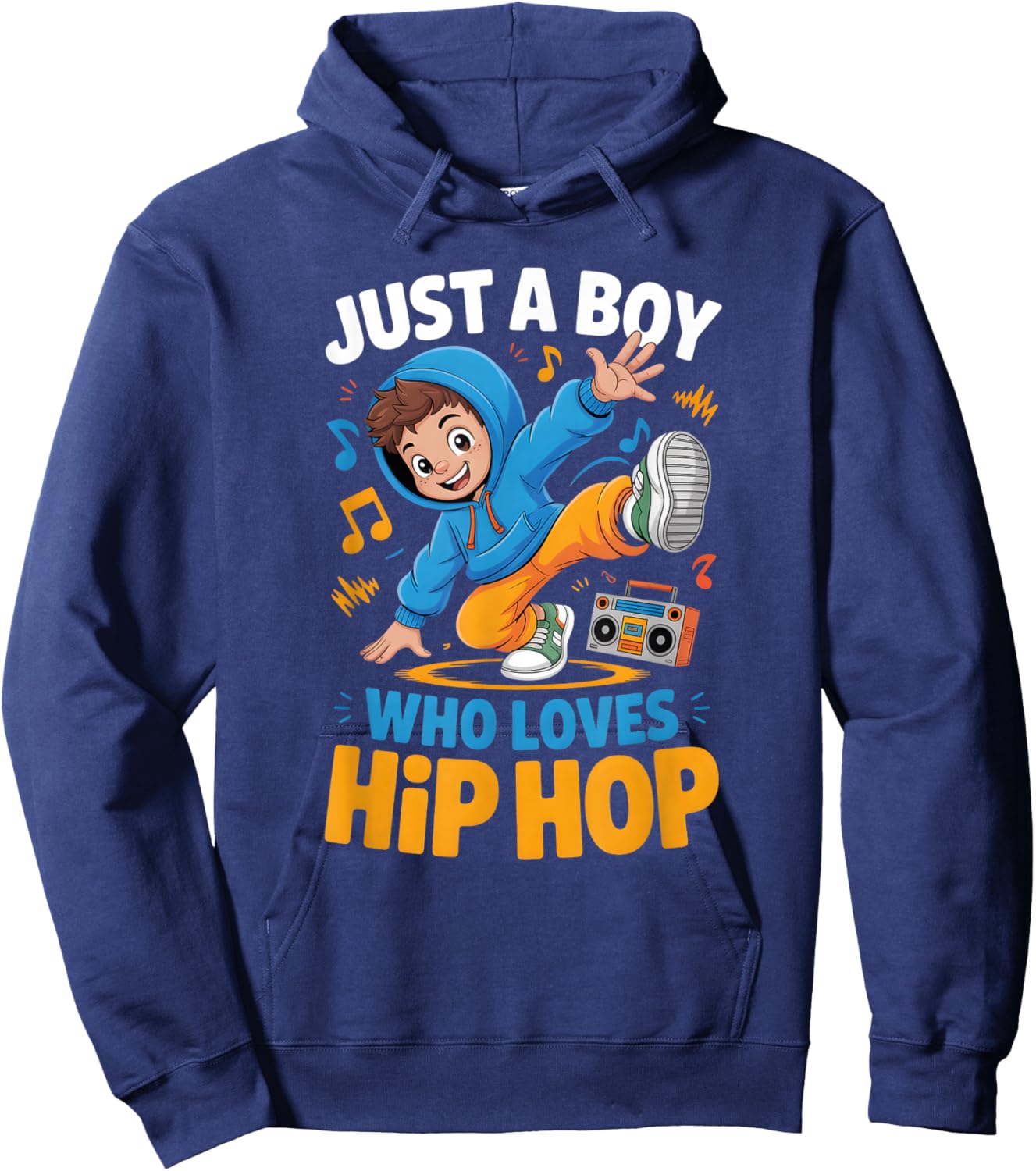 Boys Hip Hop Hoodie - Hoodie | Navy