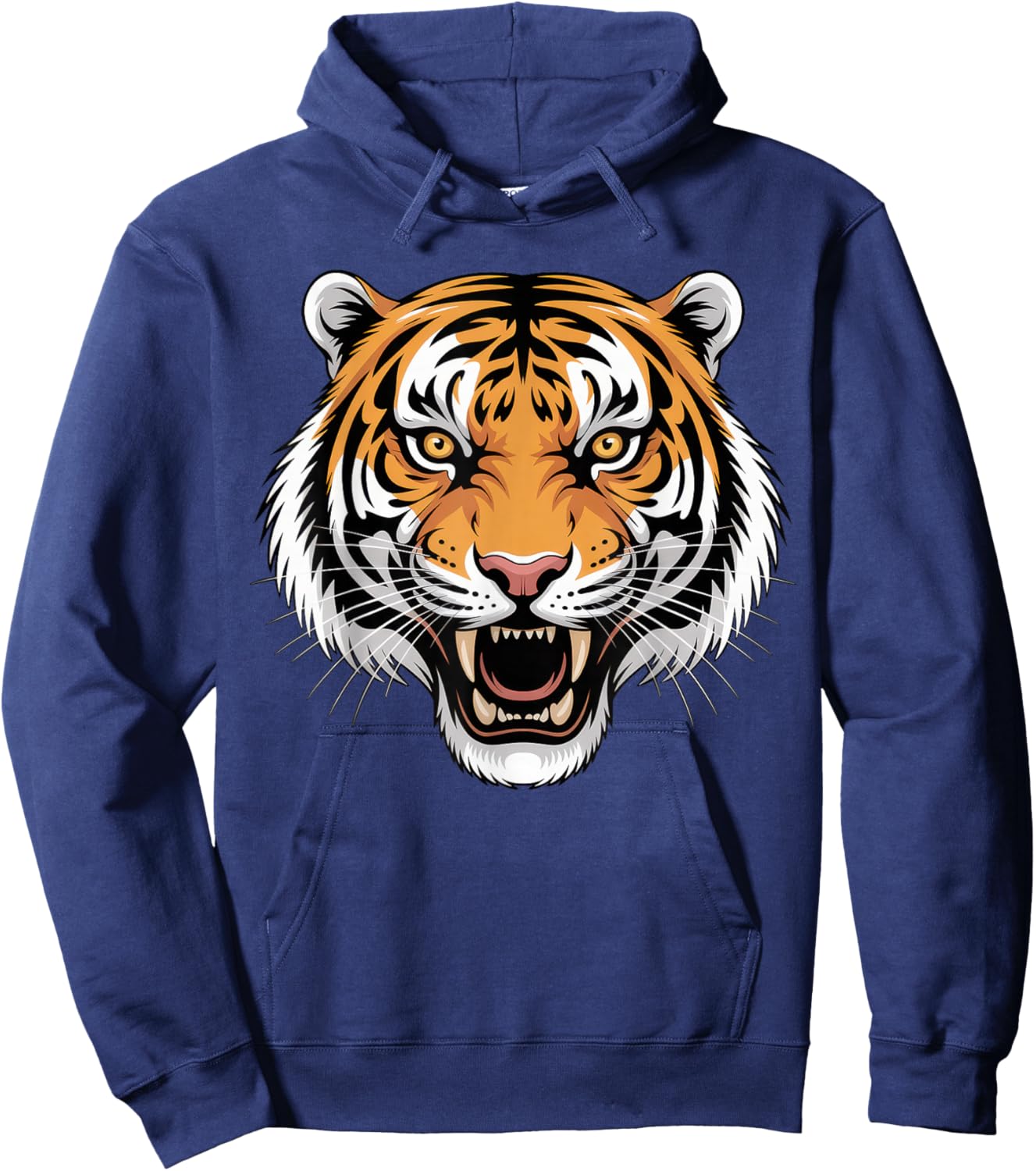 Roaring Tiger Graphic Hoodie - Hoodie | Navy