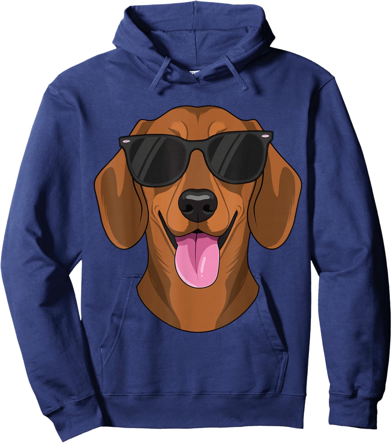 Funny Dachshund Dog Cool Animal Lover Graphic Pets Dogs Hoodie - Hoodie | Navy