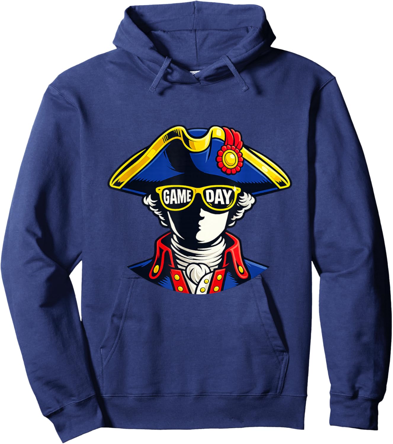 Funny Patriotic Joke | Boston 2026 Gifts | Game Hoodie - Hoodie | Navy