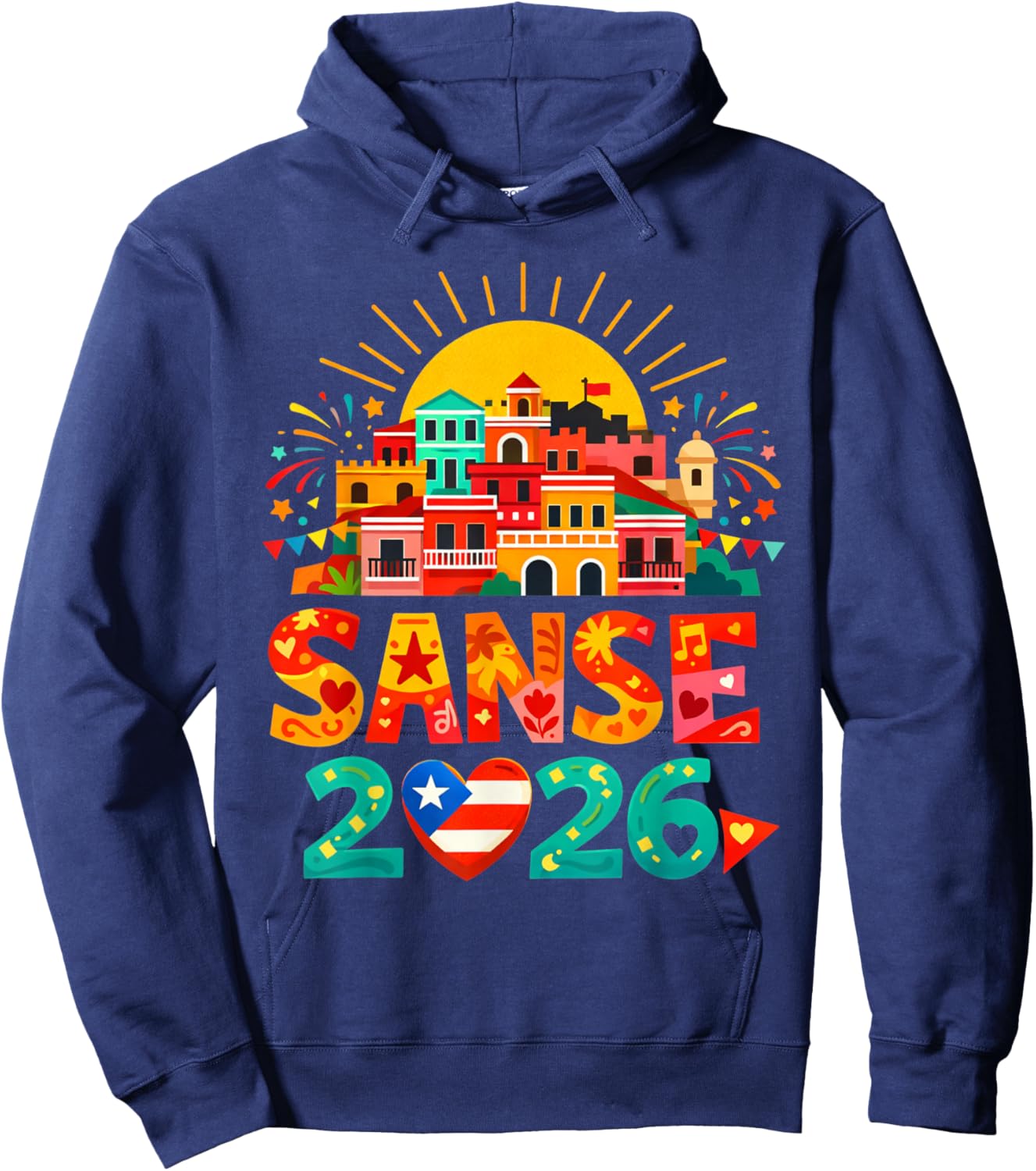 Balcones De Cora Sanse 2026 Juan San Festival San Sebastian Hoodie - Hoodie | Navy