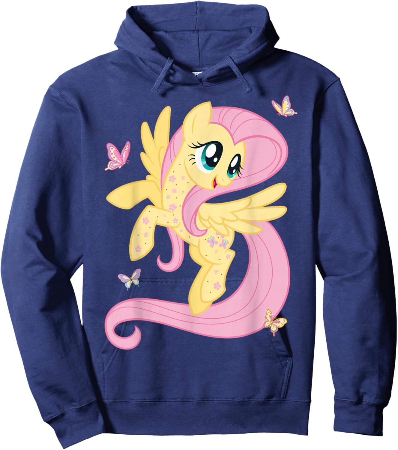 My Little Pony: Friendship is Magic Fluttershy & Butterflies Hoodie - Hoodie | Navy