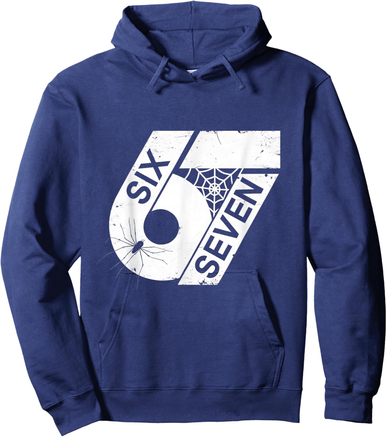 Six Seven 6 7 Meme 6 7 Halloween Costume Hoodie - Hoodie | Navy
