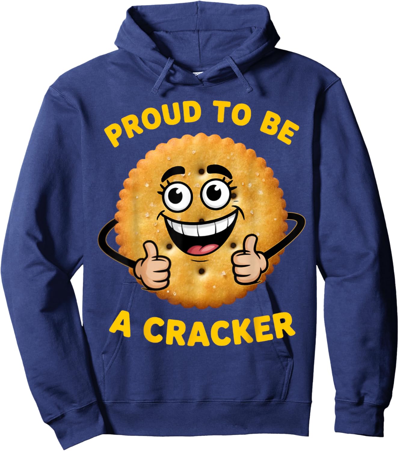 Cute Face Hoodie - Hoodie | Navy