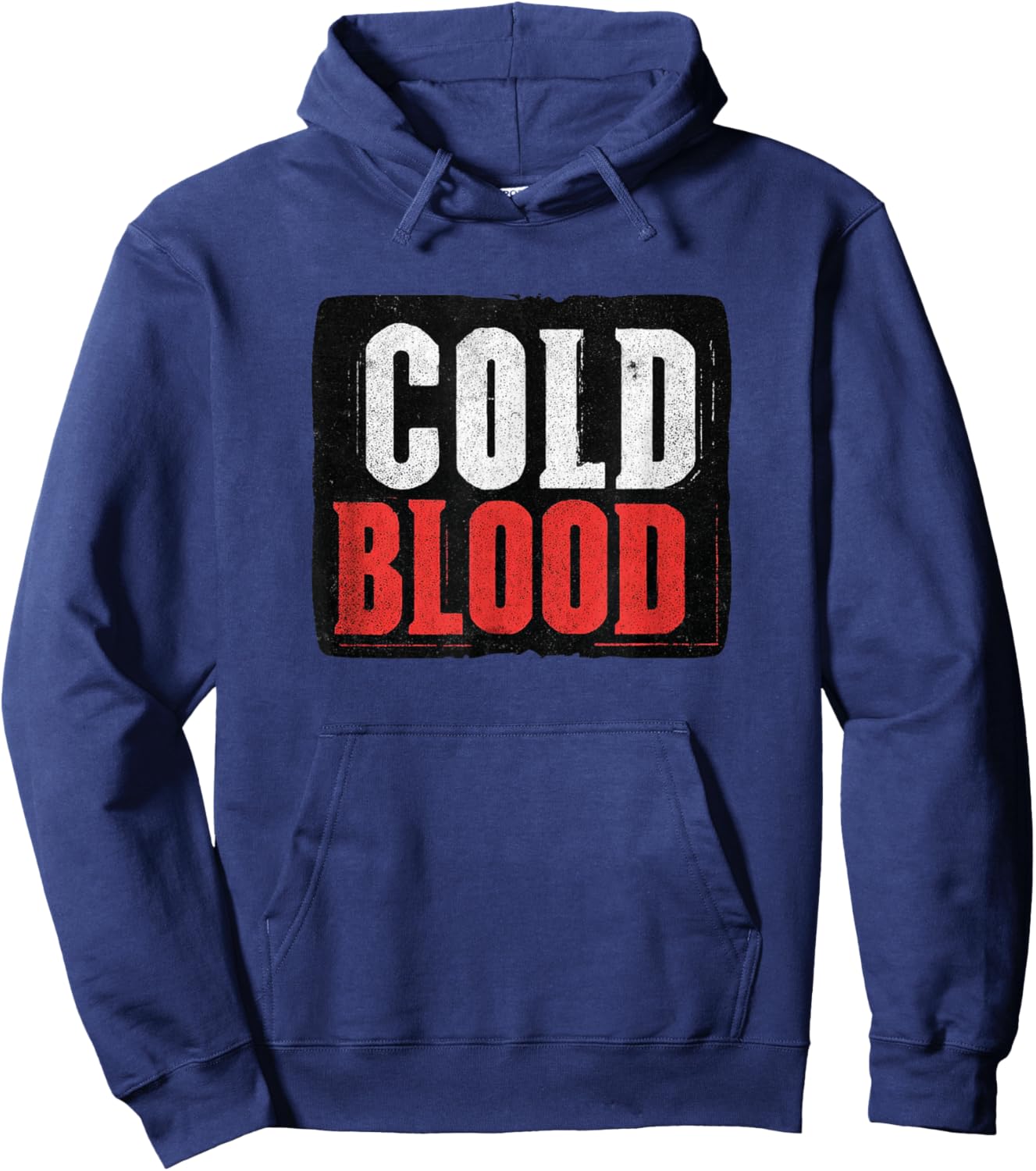 Amazing Cold Blood Graphic Costume Hoodie - Hoodie | Navy