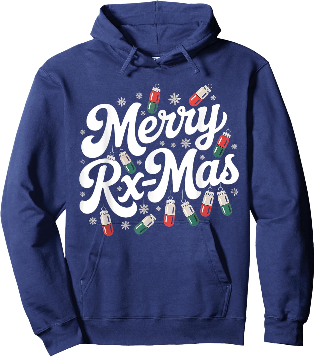 Pharmacy Technician Christmas Pharmacist Pharmacy Student Hoodie - Hoodie | Navy