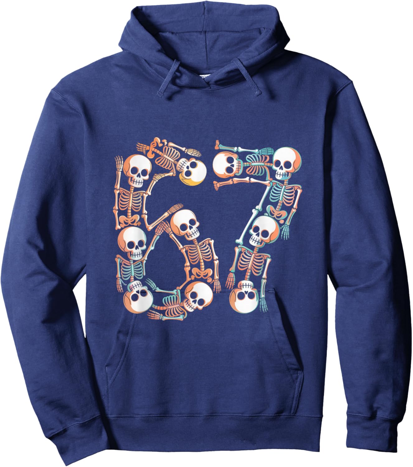 Haunted by 6-7 Funny Halloween 6-7 Costume Hoodie - Hoodie | Navy