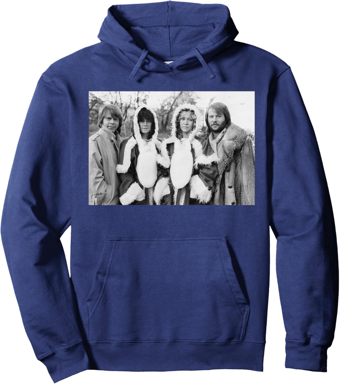 ABBA at Christmas Super Trouper 1980 Hoodie - Hoodie | Navy
