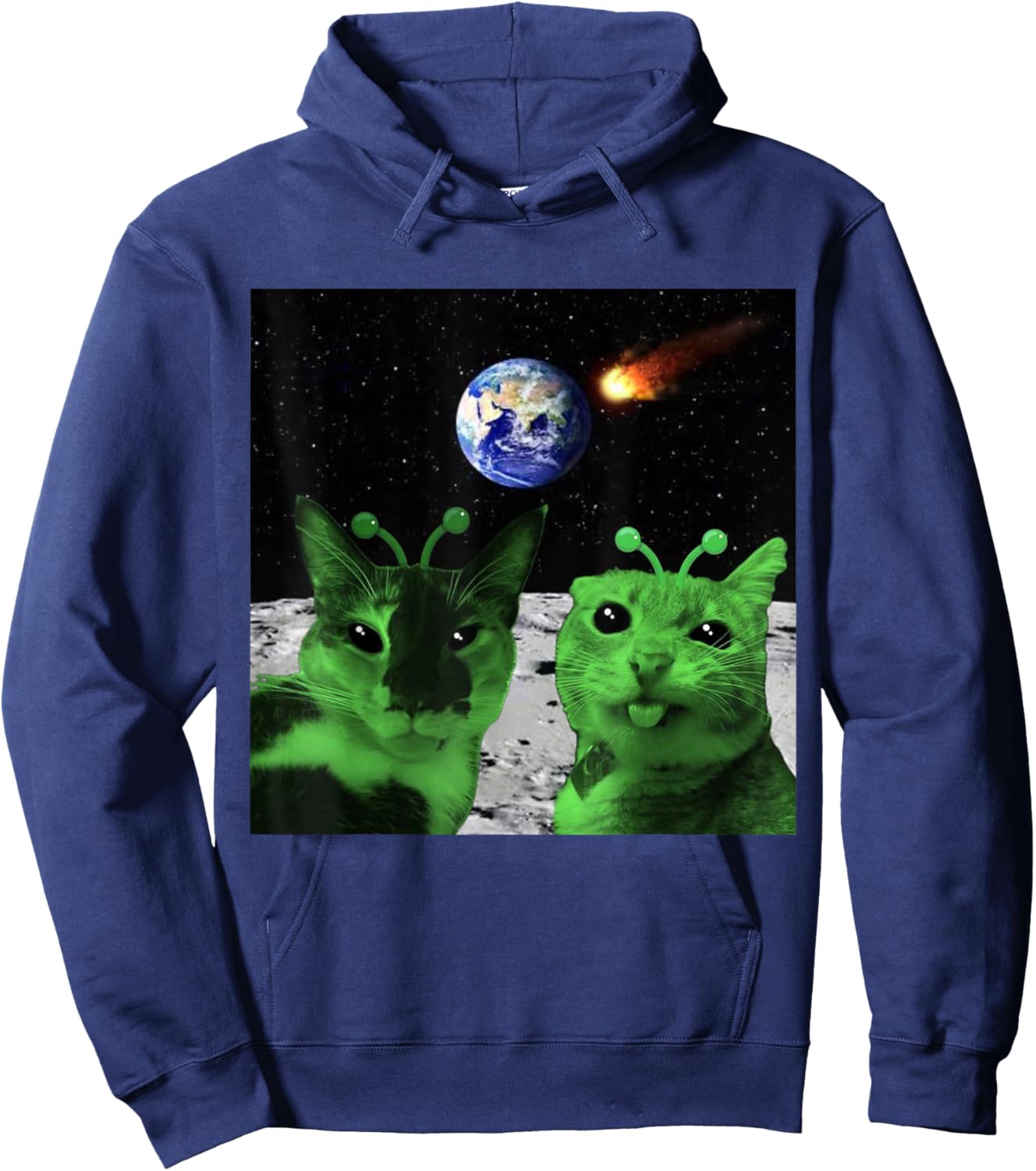 Kitty Gift Hoodie - Hoodie | Navy