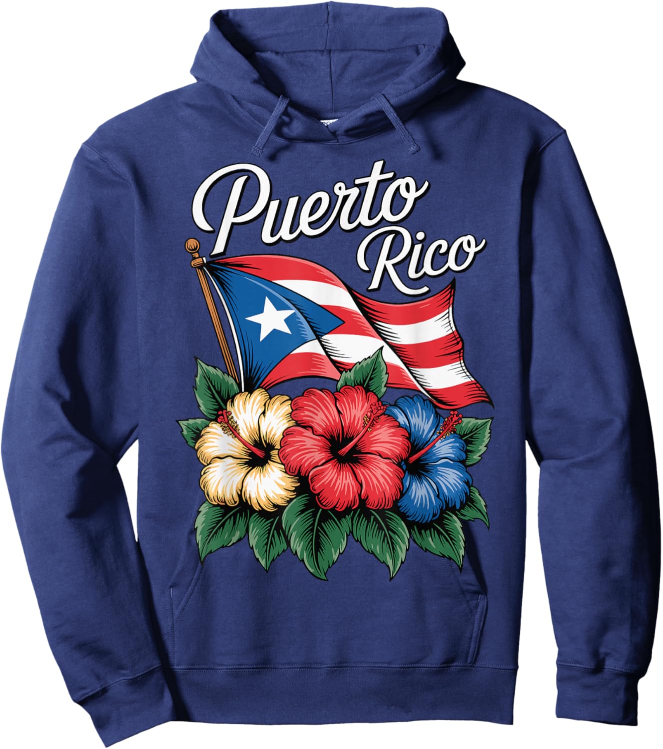 Puerto Rico Hoodie - Hoodie | Navy